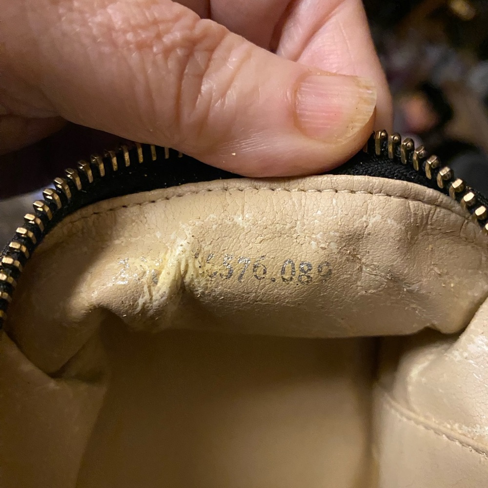 AUTHENTIC Fendi black and brown INFINITY  ZUCCA  BAG/Pouch measures 6x4 - Picture 11 of 11